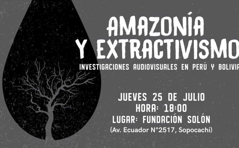 El investigador catalán Marc Gavaldà disertará sobre extractivismo en la Amazonía boliviana